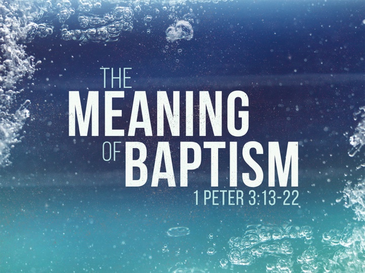 Meaning Of Baptism Faith Temple Ministries